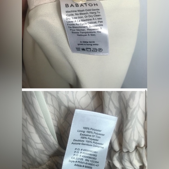 Aritzia Babaton Bennett Dress in Bone Comet XXS - Picture 3 of 4